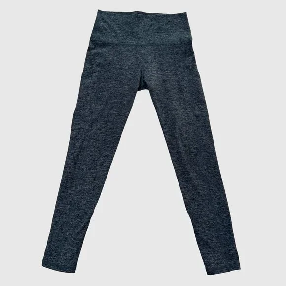 Aerie Women's High Waisted Pocket Legging - Heathered Grey* - US M - Picture 4 of 8